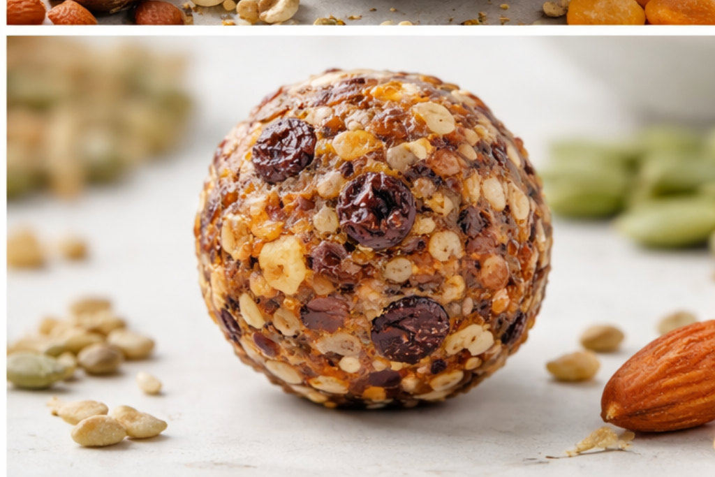 Dry Fruits Laddus – Natural Energy & Protein Balls (Ohne Zuckerzusatz)